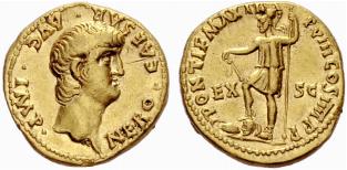 ROMAN EMPIRE - Nero, 54-68. Aureus 61/62, ... 