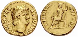 ROMAN EMPIRE - Nero, 54-68. Aureus 65/68, ... 