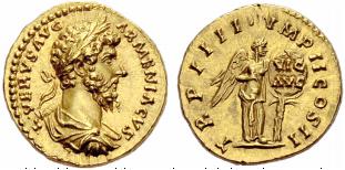 ROMAN EMPIRE - Lucius Verus, 161-169. Aureus ... 
