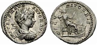 ROMAN EMPIRE - Caracalla, 198-217. Denarius ... 