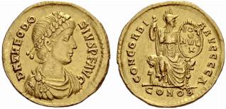 ROMAN EMPIRE - Theodosius I. 379-395. ... 