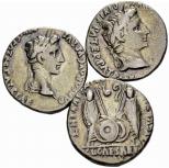 ROMAN EMPIRE - Lot - Augustus. Denarius 2 ... 