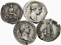 ROMAN EMPIRE - Lot - Trajanus. Denarius ... 