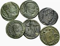 ROMAN EMPIRE - Lot - 12 small bronzes. ... 