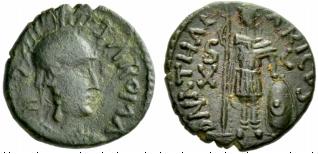 Athalaric, 526-534. 10 Nummi n. d., Rome. ... 