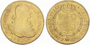 Carlos IV. 1788-1808. 8 Escudos 1800, ... 