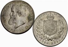 Pedro II. 1831-1889. Lot. 2000 Reis 1888, ... 