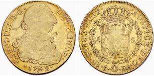 Carlos IV. 1788-1808. 8 Escudos 1792, ... 