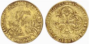Charles V. 1364-1380. Franc  cheval o. J. ... 