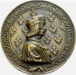 Louis XII. 1498-1514. Bronzemedaille o. J. ... 