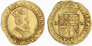 James I. 1603-1625. Double crown o. J. ... 