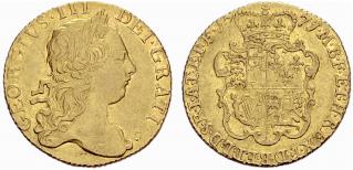 George III. 1760-1820. Guinea 1771, London. ... 