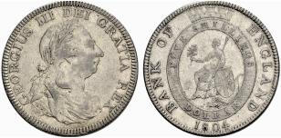 George III. 1760-1820. Dollar 1804. 26.86 g. ... 