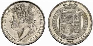 George IV. 1820-1830. Shilling 1824. 5.62 g. ... 