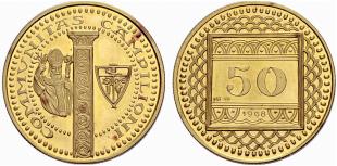 CAMPIONE - 50 Franken 1968. 15.97 g. Schl. ... 