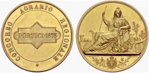 FLORENZ - Citta. Goldmedaille 1875. ... 