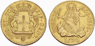 GENUA - Dogi Biennali, 1528-1797. 96 Lire ... 