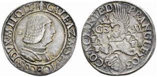 MAILAND - Galeazzo Maria Sforza, 1466-1476. ... 