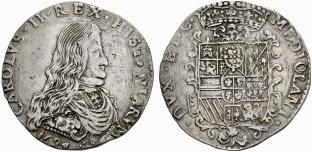 MAILAND - Carlo II. 1675-1700. Filippo 1694. ... 