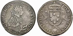 TOSKANA - Cosimo II. 1609-1621. Tallero ... 