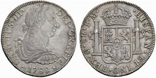 Carlos III. 1759-1788. 8 Reales 1788, ... 