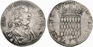 Honor II. 1604-1662. Ecu 1652. 26.86 g. Dav. ... 