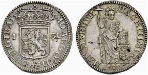 UTRECHT, PROVINZ - 1 Gulden 1697. 10.47 g. ... 