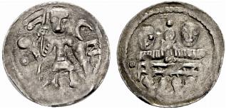 Boleslaw IV. Kraushaar, 1146-1173. Denar o. ... 