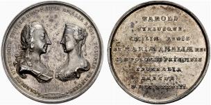 August III. 1733-1763. Silbermedaille 1738. ... 
