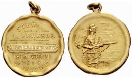 Goldmedaille 1912. Tiro Federal - Isla Verde ... 