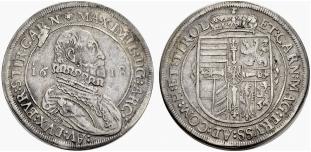 Erzherzog Maximilian III. 1612-1618. Taler ... 