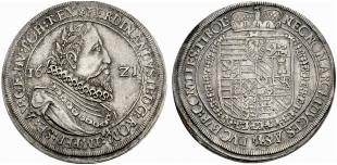 Ferdinand II. 1618-1637. Taler 1621, Hall. ... 