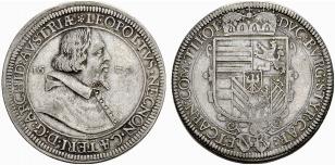 Erzherzog Leopold V. 1619-1632. Taler 1620, ... 