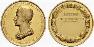 Ferdinand I. 1835-1848. Goldmedaille o. J. ... 