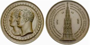 Alexander I. 1801-1825. Bronzemedaille 1818. ... 