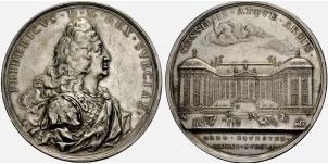 Friedrich I. 1720-1751. Silbermedaille 1731. ... 