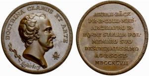 Gustav IV. Adolph, 1792-1809. Bronzemedaille ... 