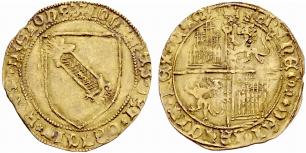 KNIGREICH - Juan II. 1406-1454. Dobla de la ... 