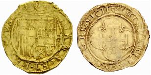 KNIGREICH - Juana y Carlos, 1504-1516. 1 ... 