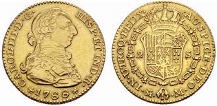 KNIGREICH - Carlos III. 1759-1788. 2 Escudos ... 