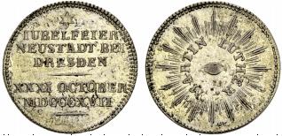 DEUTSCHLAND - Silbermedaille 1817. ... 