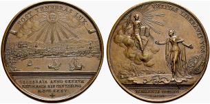 SCHWEIZ - Bronzemedaille 1735. 200 Jahrfeier ... 