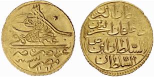 Osman III. 1754-1757. 1 Zeri Mahbub 1754. ... 