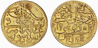 Selim III. 1789-1807. 1 Zeri Mahbub 1804. ... 