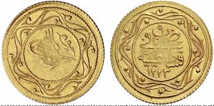 Mahmud II. 1808-1839. 2 Rumi Altin 1815. ... 
