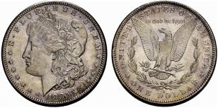1 Dollar 1880, San Francisco. Morgan Type ... 
