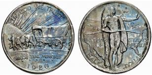 Half Dollar 1926, San Francisco. Oregon ... 