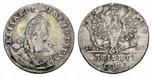 Elizabeth, 1709-1762 - Coins for Prussia / ... 