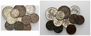 Lots - Kopeck 1910, St. Petersburg Mint. ½ ... 