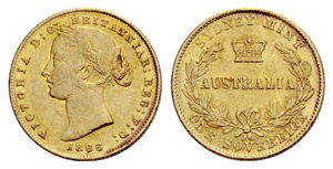 Victoria, 1837-1901. Sovereign 1866, Sydney. ... 